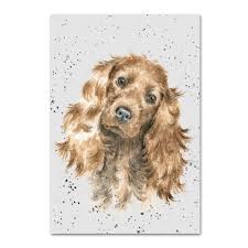 Cocker Spaniel By Wrendale In 2020 Spaniel Art Dog Paintings Animal Paintings