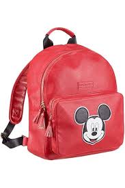 Disney Mickey Mouse Quilted Embroidered 16" Backpack, Grey, L, Mickey  Classic : Amazon.co.uk: Fashion