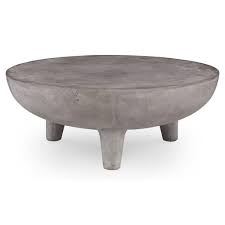 Tito Industrial Modern Concrete Outdoor Coffee Table Garden Coffee Table Coffee Table Coffee Table Inspiration
