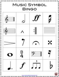 At present, i have to manually extract the lyrics from the notation plus markup that generates the music. Music Bingo Music Symbols Music Games Music Lessons Musiceducation Music Symbols Music Bingo Music Lessons For Kids