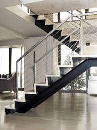 Staircase With Cable Railing Railing Design Staircase Stainless Steel Staircase