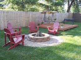 How to choose the best fire pit ring? Backyard Idea Backyard Decor Backyard Fire Fire Pit Backyard