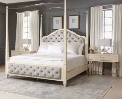 Savoy Place Upholstered Queen Poster Bed Bernhardt I Like The Night Stands Bernhardt Furniture Small Bedroom Decor Bedroom Design