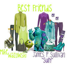 Best friend mike and sully costume. Best Of Friends Mike Sully Mike And Sully Best Friend Outfits Disney Outfits
