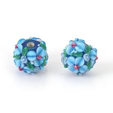 Looking for the best wallpapers? Sra Lampwork Glass Beads Intense Bright Transparent Turquoise Rondelles Deep Aqua Blue Water Summer Colors Set Of 8 Made In Usa Beads Craft Supplies Tools Vadel Com