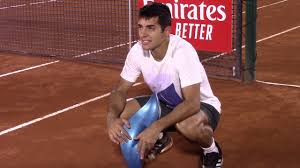 Christian garin head frame ? Christian Garin Campeon Atp 250 Cordoba Youtube
