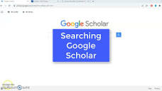 Search Google Scholar to find free articles - YouTube
