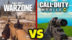 Log in warzone with the same cod mobile account. Cod Warzone Vs Cod Mobile Battle Royale Youtube