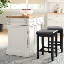kitchen island with barstools