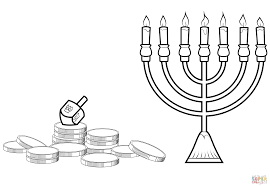 Designs include cornucopias, corn stalks, and turkeys! Hanukkah Free Printable Coloring Pages Hanukkah Coloring Page Coloring Home