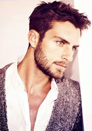 Men's stubble beards