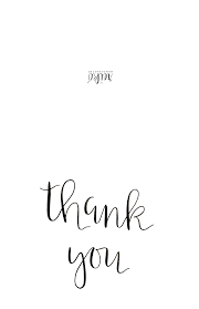 A free, customizable thank you card template in word. Free Printable Thank You Card Instant Download Hot Hands Bakery Printable Thank You Cards Thank You Card Template Photo Thank You Cards