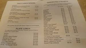 View the menu, check prices, find on the map, see photos and ratings. Menu Of Buddy S Poor Boys In Metairie La 70005