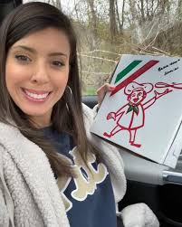 Kinley Sepkovic Gannon, Class of 2014, has been spending her spare time  serving 'do it yourself' pizza kits to her local community during the  COVID-19 stay-at-home orders. Kinley currently works at Laurel