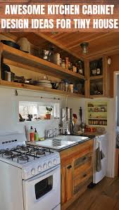 Maybe you would like to learn more about one of these? Awesome Kitchen Cabinet Design Ideas For Tiny House Tiny House Appliances Tiny House Kitchen House Design Kitchen