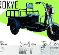 RokyE Electric mini Loader | Compact 3 Wheel Electric Vehicle
