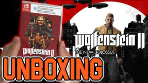 Wolfenstein Ii The New Colossus Nintendo Switch Unboxing Youtube