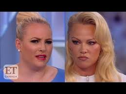 Pamela anderson, a model and actress, is best known for her various playboy magazine covers and for her starring role as c.j. Pamela Anderson Takes On Meghan Mccain On The View Youtube