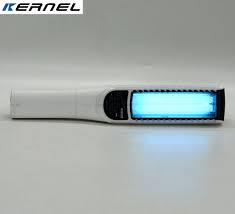 Kernel New Innovation Home Use Uv Phototherapy Lamp Kn 4003bl2d Portable Handheld Comb Attachment Dc Power Li On Battery Vitiligo Medical Equipment Medical