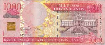 1000 Pesos Dominicanos Dominican Republic 2012 P 187c B97 2851 Banknotes