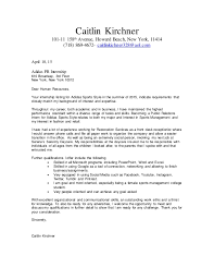 Cover Letter
