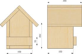 Plan De Nichoir Pour Rougegorge Plan Nichoir Nichoir Construire Cabane