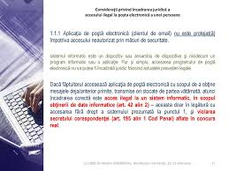 Codul penal a fost republicat în monitorul oficial nr. Accesul La Posta Electronica Ppt Download