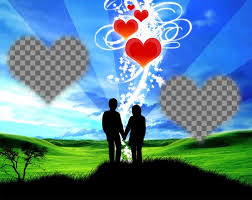 Scrapframe cute love green love balloon 30×30 rp. Add Online Romantic Frames For Your Photos Photofunny