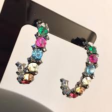 Argola Cravejada De Pedras Garanta A Sua Peca Unica Pecasfinas Acessoriosfinos Acessory Modafeminina Colo Pandora Charm Bracelet Pandora Charms Jewelry
