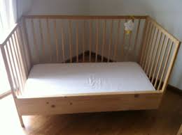 Sniglar Crib To Sleeper Ikea Hackers Ikea Crib Diy Toddler Bed Ikea Sniglar Crib