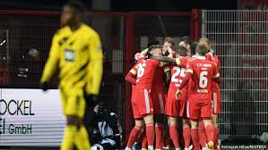 Size of this png preview of this svg file: Bundesliga Youssoufa Moukoko S Moment Of History Cannot Save Borussia Dortmund In Berlin Sports German Football And Major International Sports News Dw 18 12 2020
