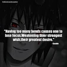 13 Uchiha Sasuke Quotes About Life Absolutely Worth Sharing Naruto Quotes Anime Quotes Inspirational Gaara Quotes