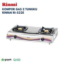 Dengan dua tungku yang tersedia, anda dapat memasak sekaligus dua masakan, dengan pengaturan besar kecil api yang. Jual Kompor Gas Rinnai Dua Tungku Ri522e Stainless Di Lapak Mulia Jaya Bukalapak