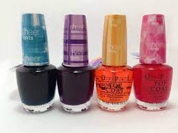 10 Each At Chemist Warehouse Opi Sheer Tints 3 I Want Them All Water Color Nails Tints Easy Watercolor