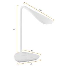 Shop Turcom Flexlight Rechargeable Led Desk Lamp With Battery Portable Reading Lamp Adjustable Light Temperature And Intensity Overstock 25994368