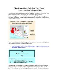 Jadi, menggambar peta tidak boleh sembarangan. Cara Menghitung Skala Peta Dan Interval Kontur Pdf