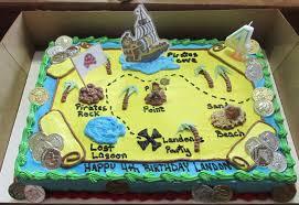 Check spelling or type a new query. Jake The Neverland Pirates Treasure Map 1 2 Sheet Happy 44th Birthday Custom Cakes Pirate Treasure Maps