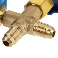 It probably had r22 freon in it originally. 3 Color 60 R410a Hvac Refrigerant Charging Hoses With Ball Valves 800psi Working Pressure Also Fit For R134a R22 R12 And R502 Coolant Adding And Automation Air Condition Maintenance Automotive Tools Equipment