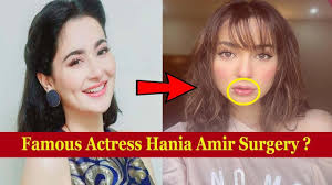 While studying at the foundation for advancement of science and technology, aamir made several dubsmashs and uploaded them on her social media account, which. Hania Amir Surgery Hania Amir S New Look Will Shock You Youtube