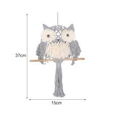 A wall hanging can help define your space and bring a bold look to your personal style. Owl Tapestry Hand Woven Dream Catcher Wall Hanging Tapestry Macrame Boho Decor Apartment Dorm Room Home Decoration Pendant We Specialize In Providing Dream Catchers And All Kinds Of Wind Chimes