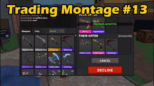 This murder mystery 2 value list will stay updated with new items and prices. Mm2 Trading Montage 13 No Way Youtube
