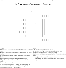 Make your own letters with this set of colorful wooden pieces. Database Crossword Wordmint