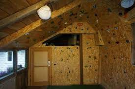 Sie sind leicht zugänglich und der perfekte einstieg in den klettersport. Eigenbau Kletterwand Diy Climbing Wall Bouldern Zuhause Kletterwand Indoor Klettern Klettern