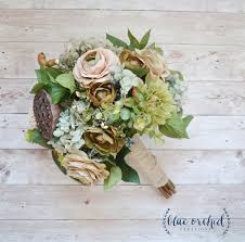40 sage green silk fabric ranked in order of popularity and relevancy. Rustic Boho Wedding Bouquet With Sage Green And Brown Silk Etsy Boho Wedding Bouquet Rustic Boho Wedding Silk Wedding Bouquets