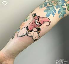 Kid Buu Tattoo Z Tattoo Dragon Ball Tattoo Tattoos