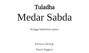 Contoh pranatacara bahasa jawa 17 agustus. Download Buku Kumpulan Pidato Bahasa Jawa Ki Sayuti Anggoro Ambarisna Com