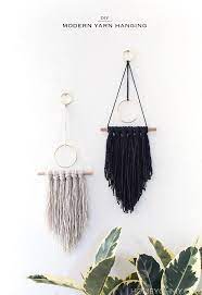 Perfect for wedding gifts, wedding backdrop supplies, boho theme party decoration, birthday gifts, etc. Diy Modern Yarn Hanging Homey Oh My