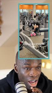She's thinking "How will they know?" 😐 #Fitness #Influencer #Gym