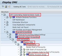 how to create account group in sap sap training tutorials