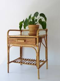 Chevet Rotin Table De Chevet Vintage Chaise Rotin Table De Chevet